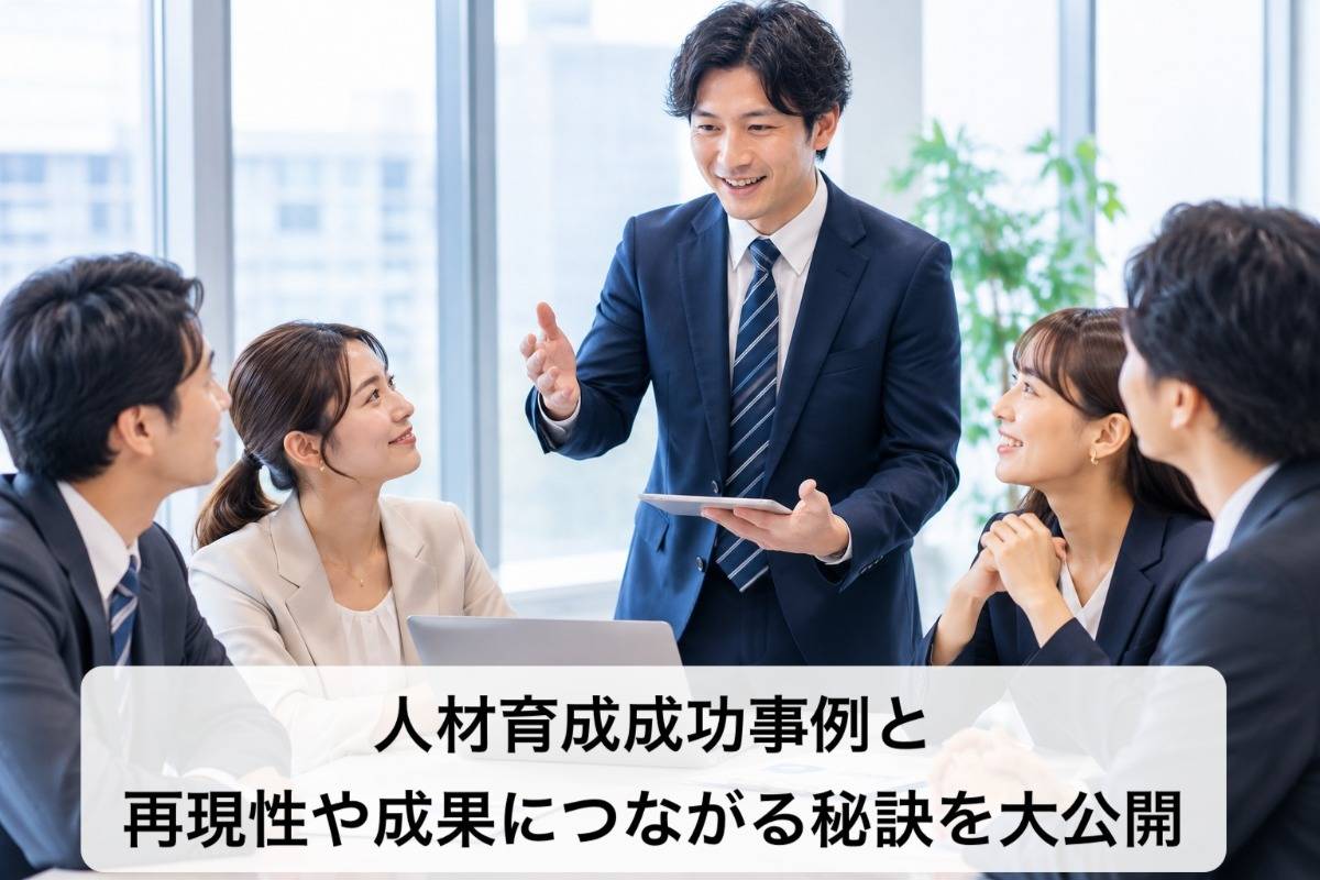 人材育成成功事例と再現性や成果につながる秘訣を大公開 | メディア