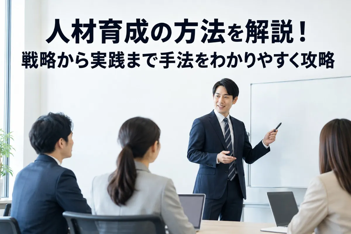 人材育成の方法を解説！戦略から実践まで手法をわかりやすく攻略